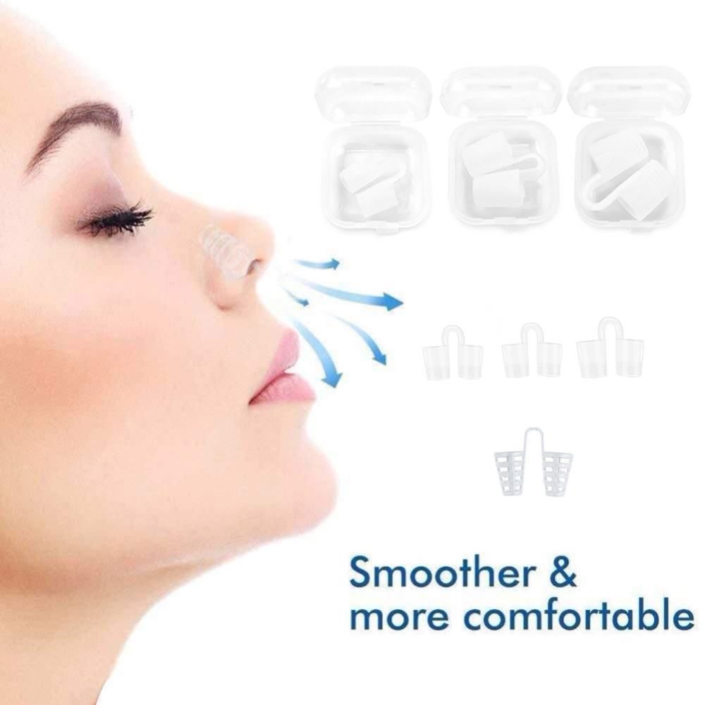 1pc Silicone Nose Clip Anti Sn - огляд і ціна Anti Snore Contour Pillow