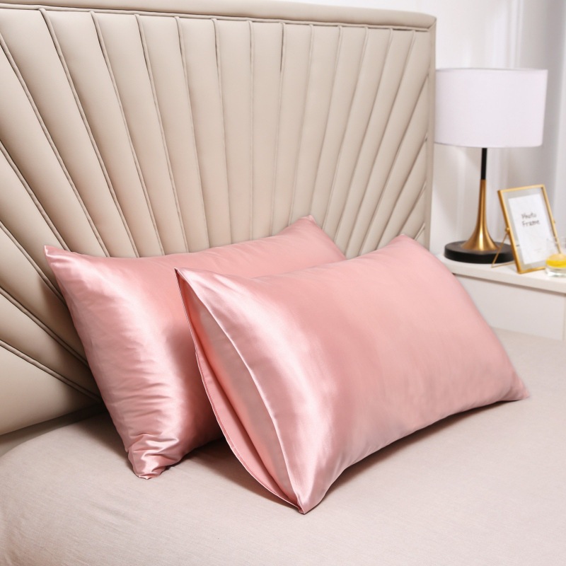 1/2pcs Satin Silk Pillowcase f - огляд і ціна Satin Silk Pillowcase Hair Skin