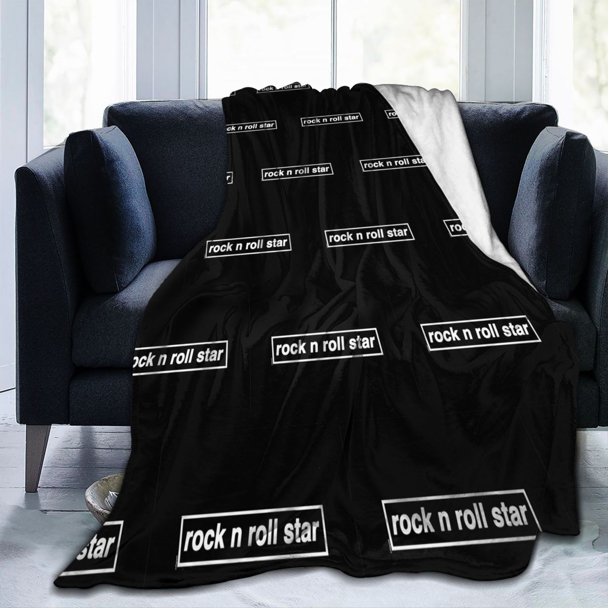 Rock N Roll Star Blanket Flann - огляд і ціна Bedding