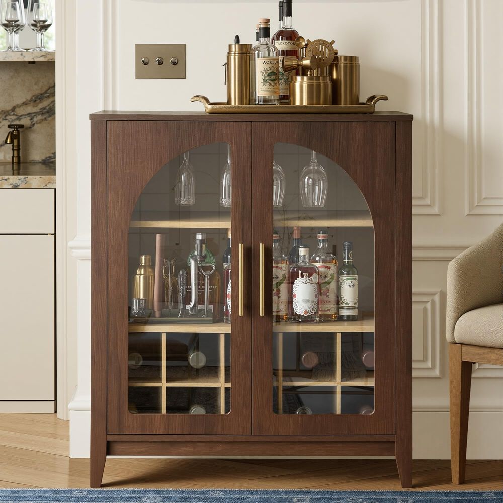 Tall Storage Cabinet Fluted Pa - огляд і ціна Storage & Organization