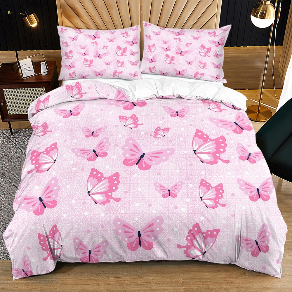 Butterfly Duvet Cover Set Aest - огляд і ціна Aesthetic Floral Duvet Cover
