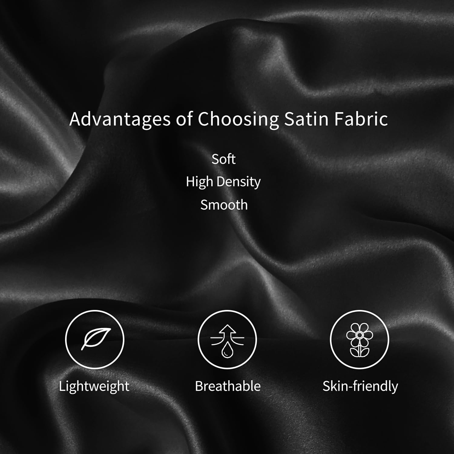 2 Pack Satin Pillowcase for Ha - огляд і ціна Satin Silk Pillowcase Hair Skin