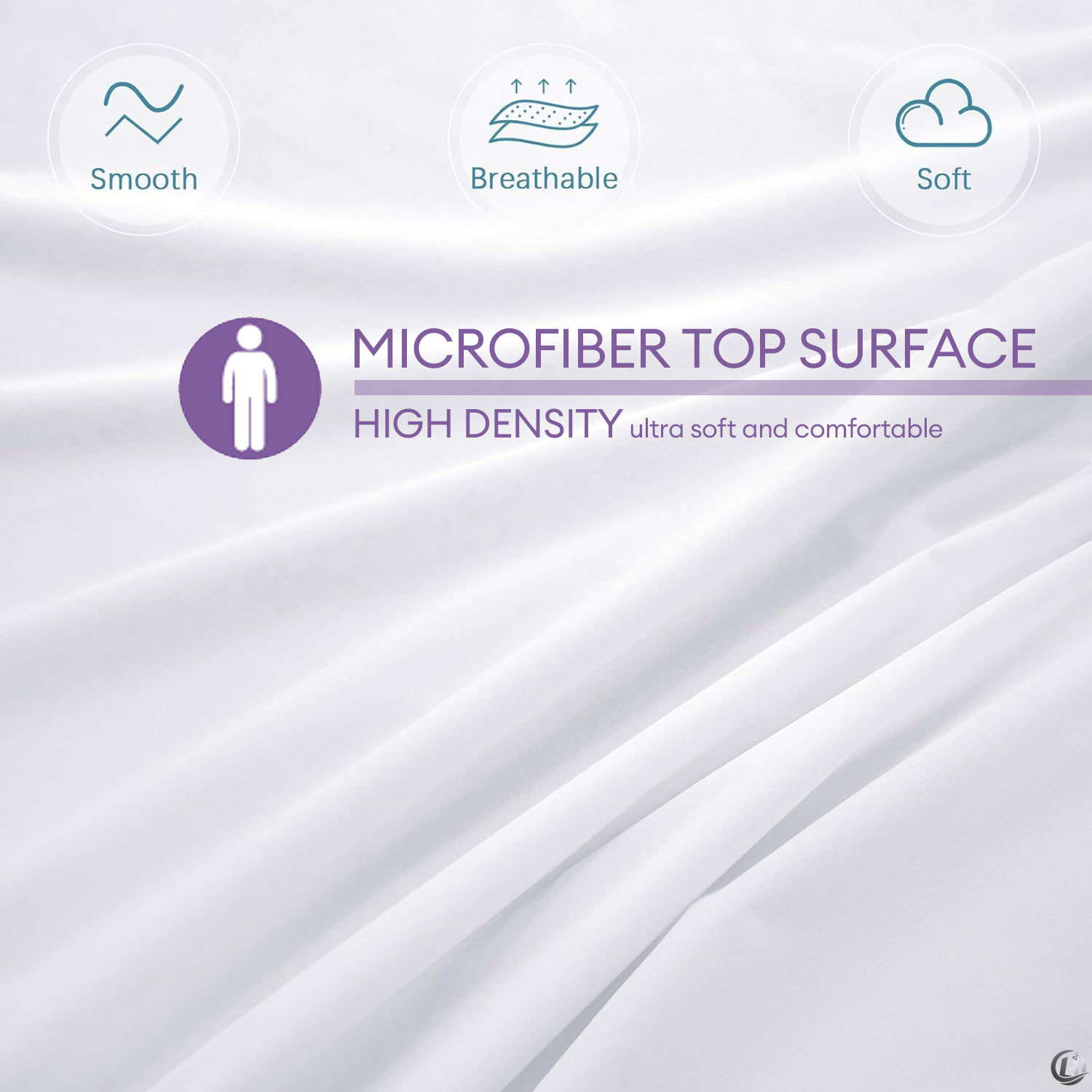 1pc Crib Mattress Protector Sm - огляд і ціна Waterproof Mattress Protector Breathable