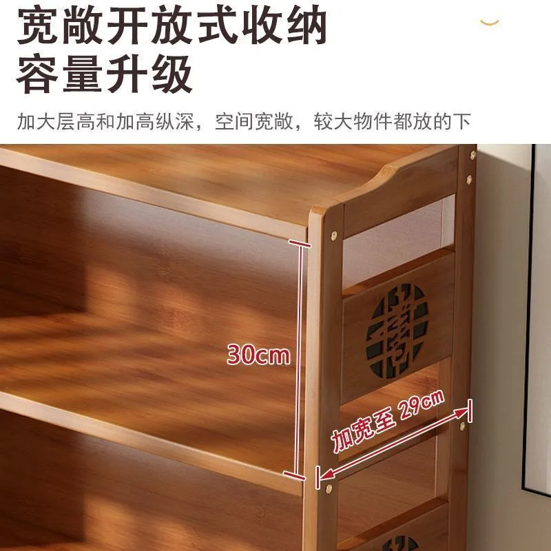Solid Wood Bookshelf Simple St - огляд і ціна Storage & Organization