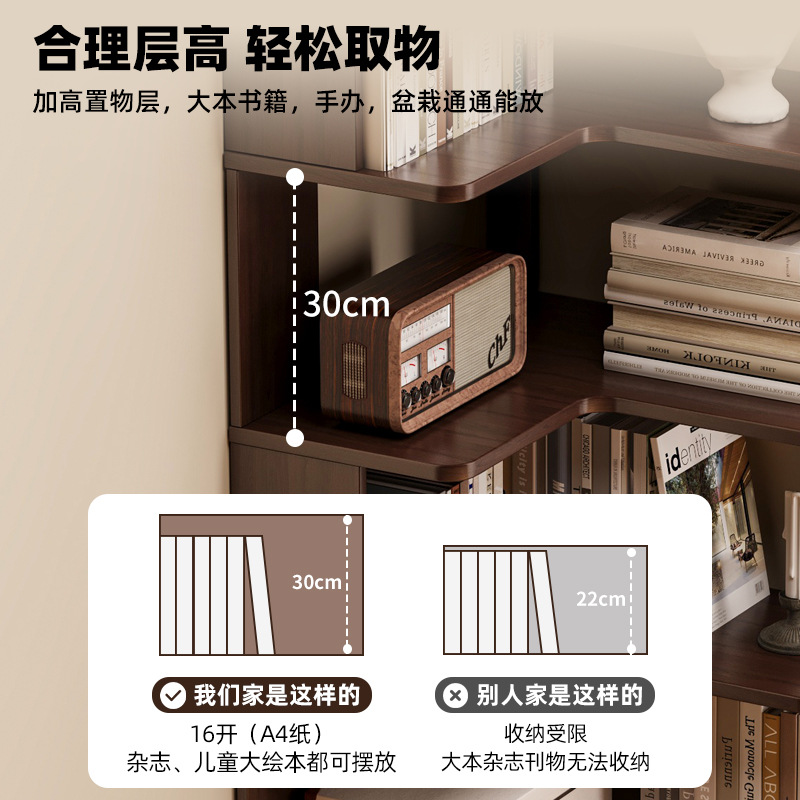 HYS solid wood corner bookshel - огляд і ціна Storage & Organization