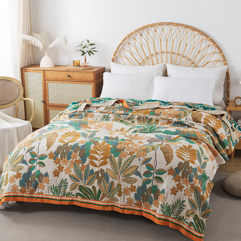 Muslin Gauze Bedspread On The  - огляд і ціна Muslin Cotton Bedspread