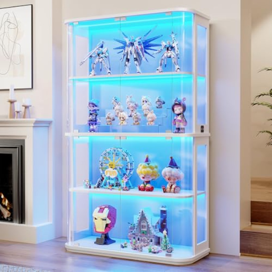 Rounded display cabinet for re - огляд і ціна Lighting