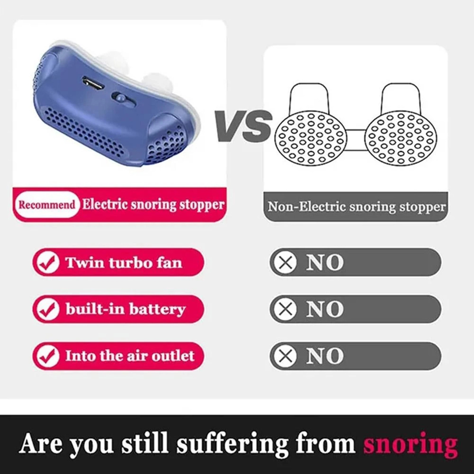Anti Snoring Silicone Nose Sto - огляд і ціна Anti Snore Contour Pillow