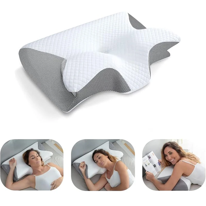 Orthopedic Contour Neck Pillow - огляд і ціна Memory Foam Orthopedic Pillow Neck Pain