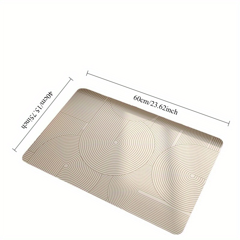 Quick Dry Diatomite Bath Mat S - огляд і ціна Quick Dry Diatomite Bath Mat