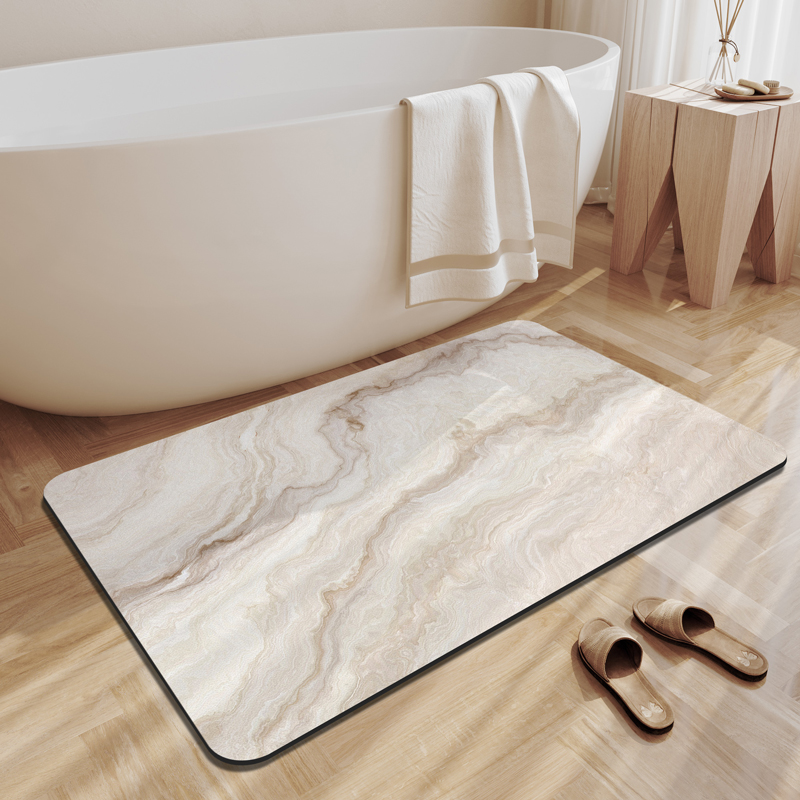 Diatomaceous Earth Bath Mat Ba - огляд і ціна Quick Dry Diatomite Bath Mat