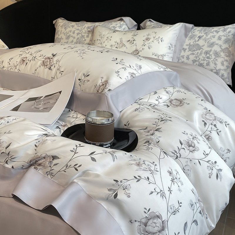 Luxury Digital Printing Flower - огляд і ціна Aesthetic Floral Duvet Cover