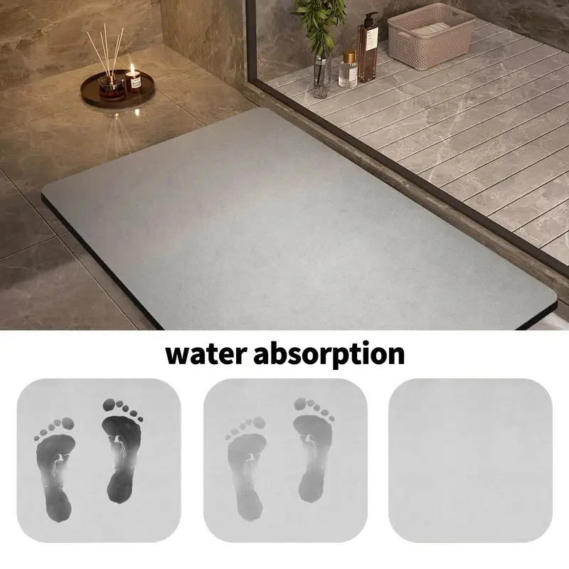 VIKAMA Diatomite Bath Mat Supe - огляд і ціна Quick Dry Diatomite Bath Mat